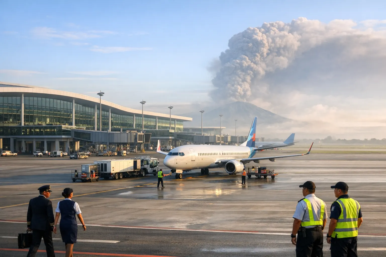 Bandara Soekarno-Hatta Kembali Dibuka Usai Erupsi Bandara Soekarno-Hatta Kembali Dibuka Usai Erupsi