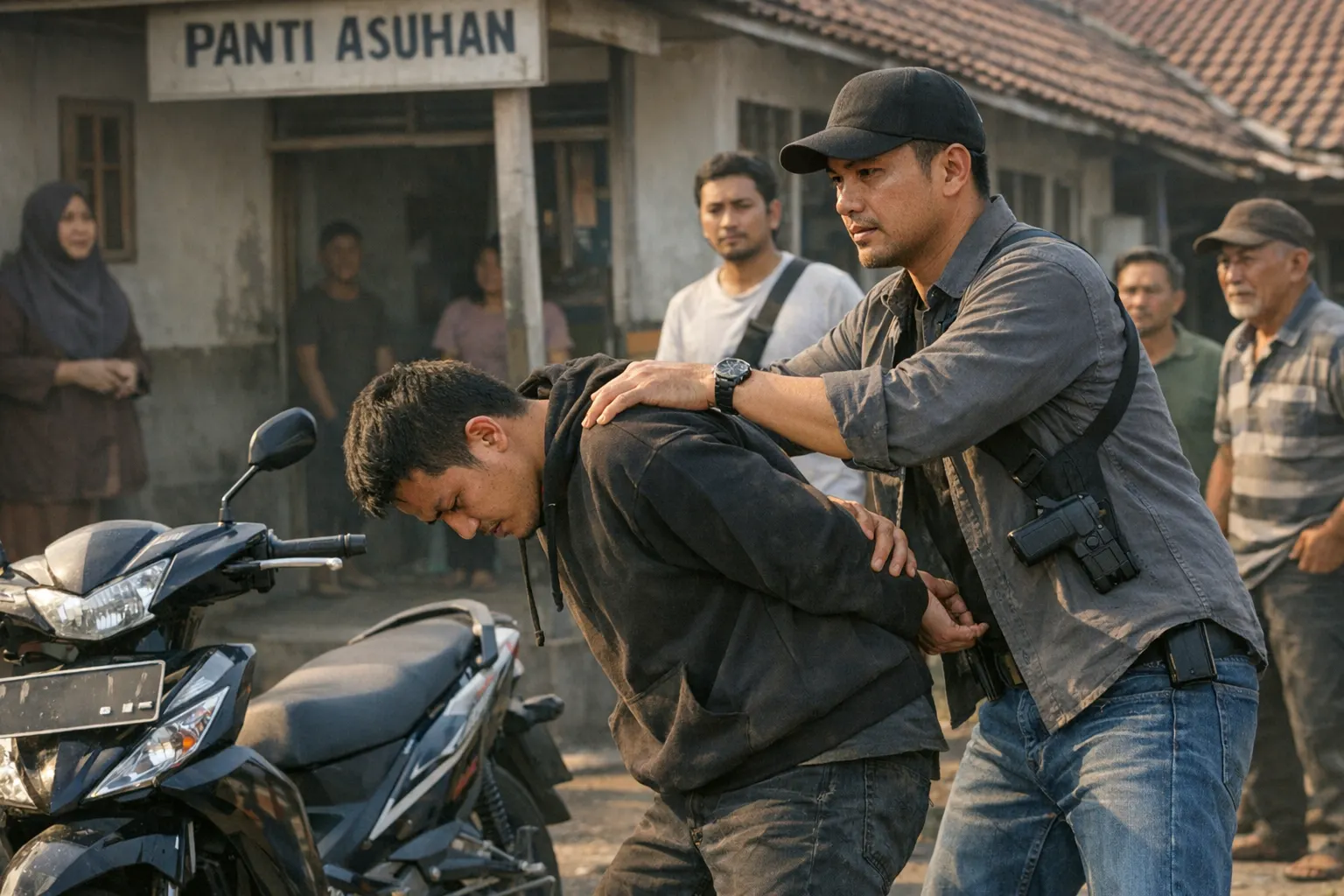 Panti Asuhan Anak: Aksi Heroik Aipda Eka di Sukabumi