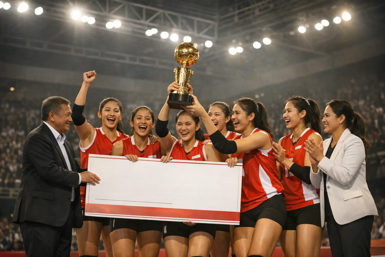 Timnas Voli Putri Indonesia Raih Bonus Rp120 Juta