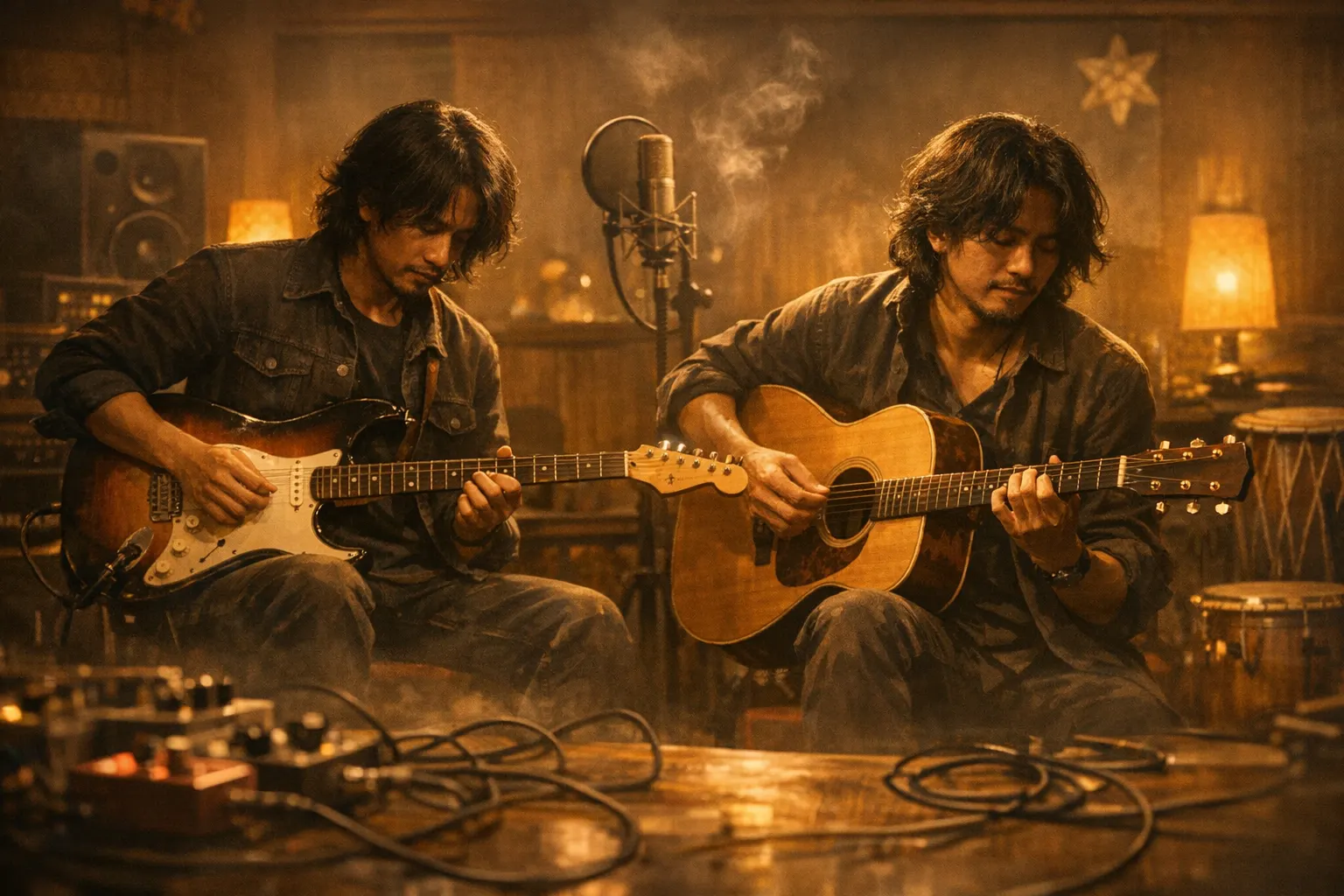 Didin Marlin dan Nadin Amizah: Gitar di Balik Lagu