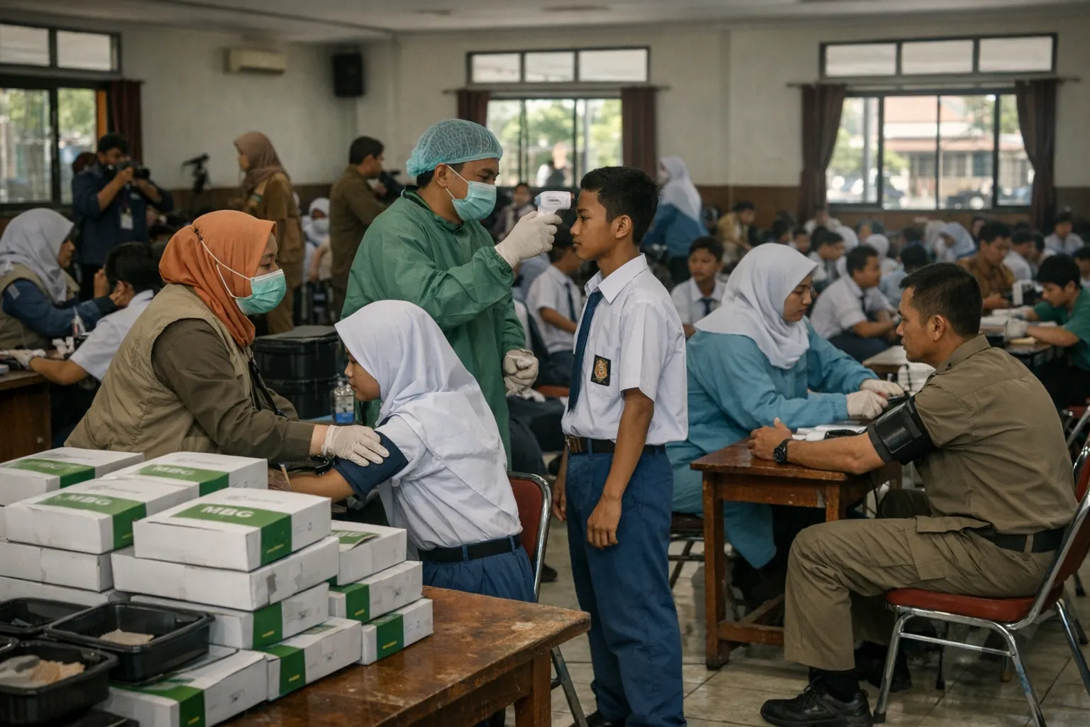 Keracunan Makanan Bergizi Gratis di SMAN 1 Tunjungan