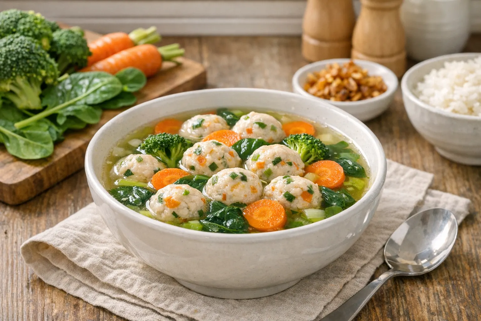 Resep Bakso Sayur Ayam Kenyal, Sehat untuk Anak