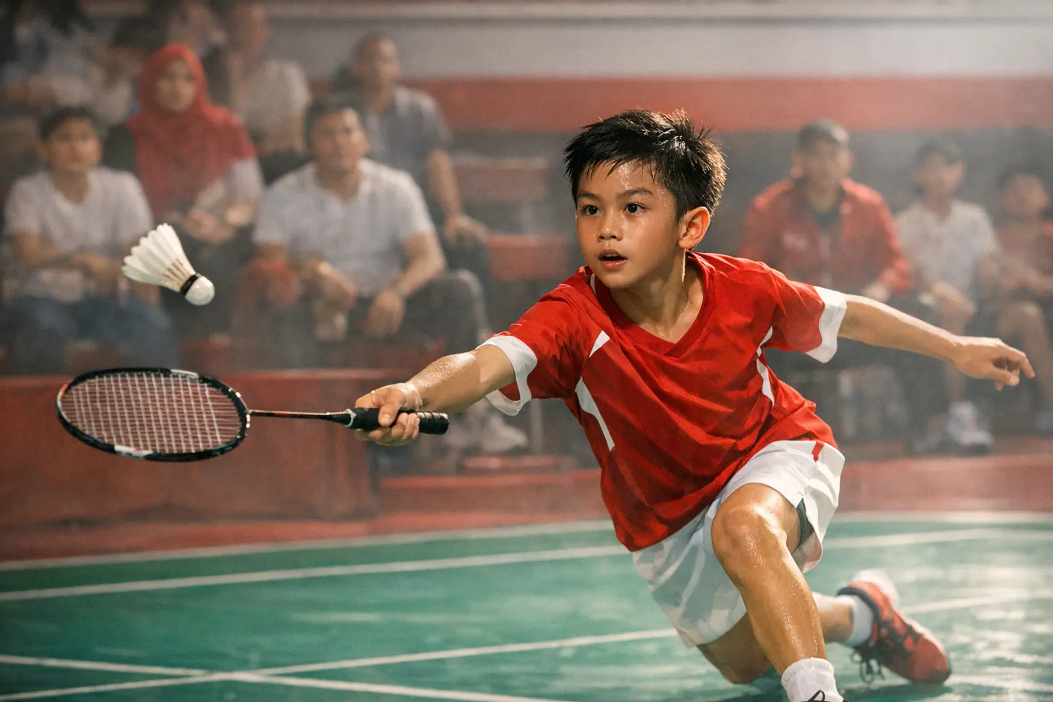 Atlet Bulutangkis Muda Indonesia di Audisi PB Djarum Atlet Bulutangkis Muda Indonesia di Audisi PB Djarum